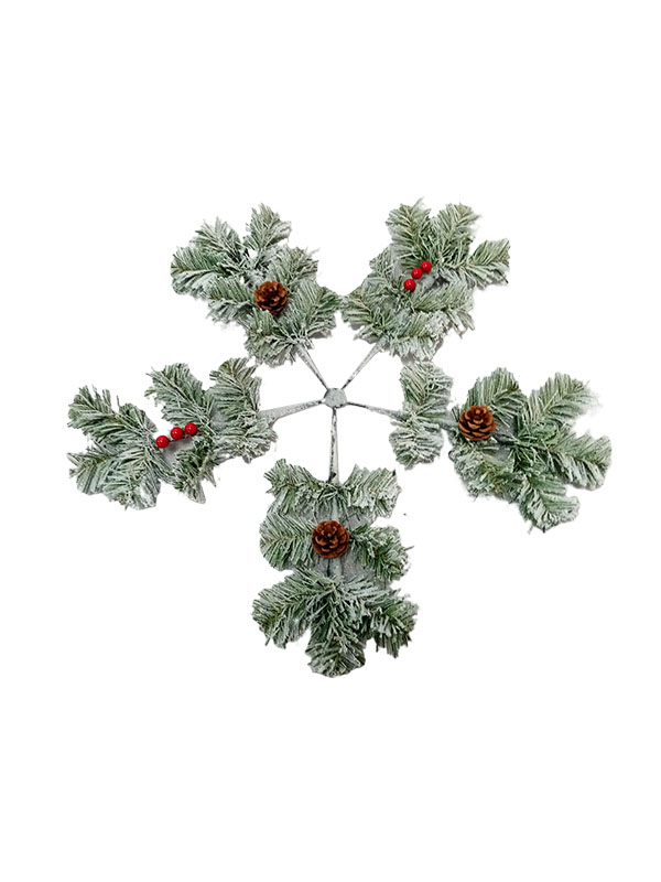Aliae Praecipuae Snowflake Figura Nativitatis Decorations-SWFL 205002