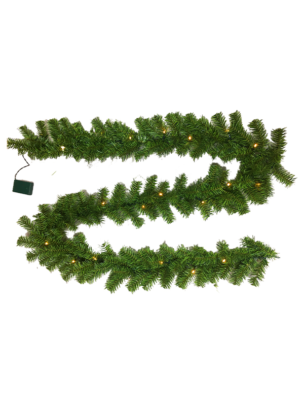 PVC Series-270CM Rattan 24 Luminum Nativitatis Garland