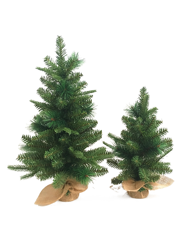 PVC PE Pine Acus Series Christmas Tree-40CM Pera Linea Foot